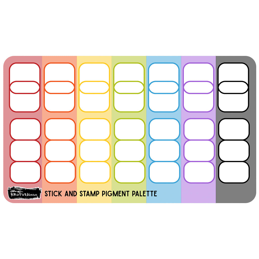 Pigment Palette | Stick and Stamp