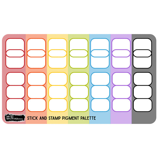 Pigment Palette | Stick and Stamp