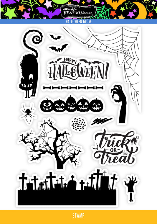Halloween Glow | 6x8 Stamp